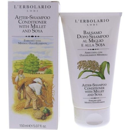 L'Erbolario Hair Conditioner with Millet and Soya 150ml