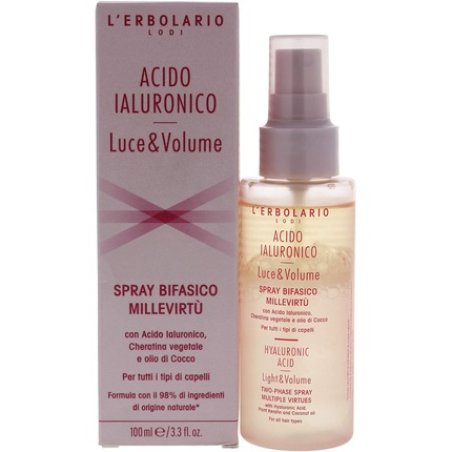 L'Erbolario Thousand Virtues Two Phase Hair Spray for Lightness and Volume 100ml