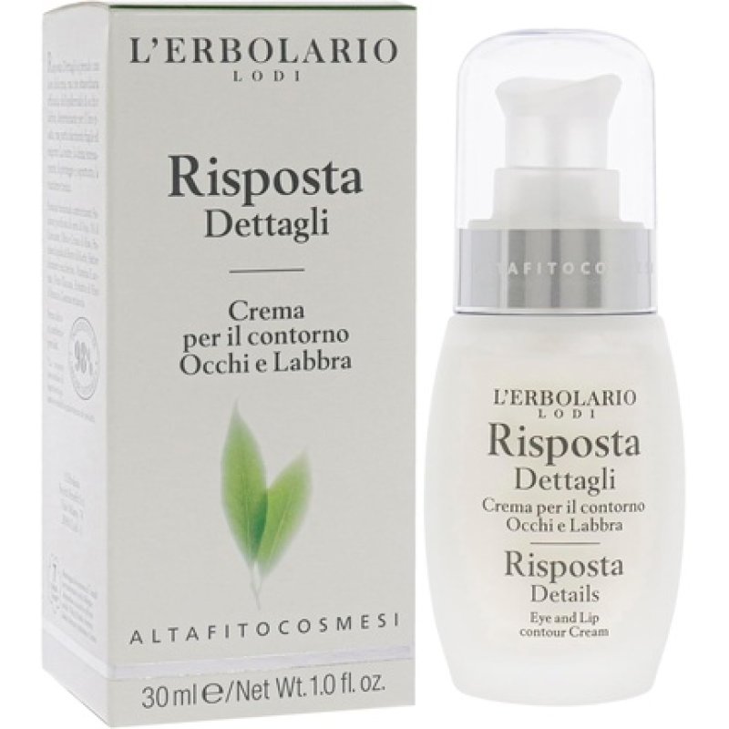 Risposta Details Eye and Lip Contour Cream by L'Erbolario for Women 1oz