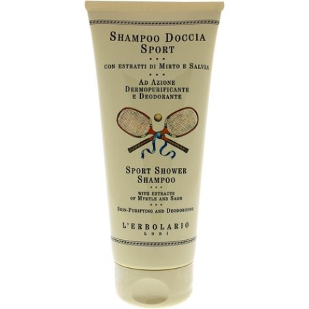 L'Erbolario Sport Shower Shampoo with Myrtle and Sage 200ml