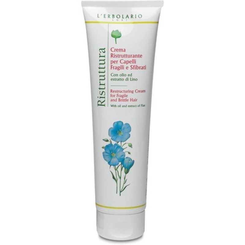 Restructuring Cream Conditioner for Fragile or Brittle Hair by L'Erbolario Lodi