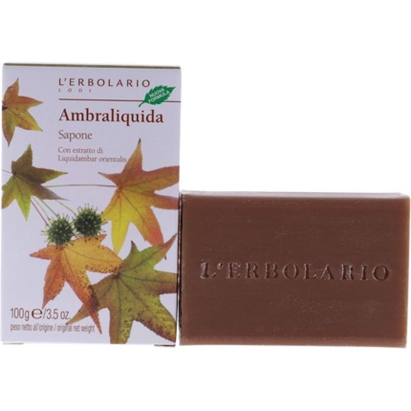 L'Erbolario Ambraliquida Soap 100g