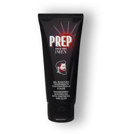 Prep Gel Shave Transparent with Panthenol and Aloe 100ml