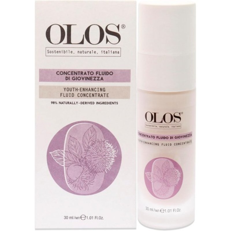 Olos Youth-Enhancing Fluid Concentrate 1.01 Oz Face Serum with Silky Texture