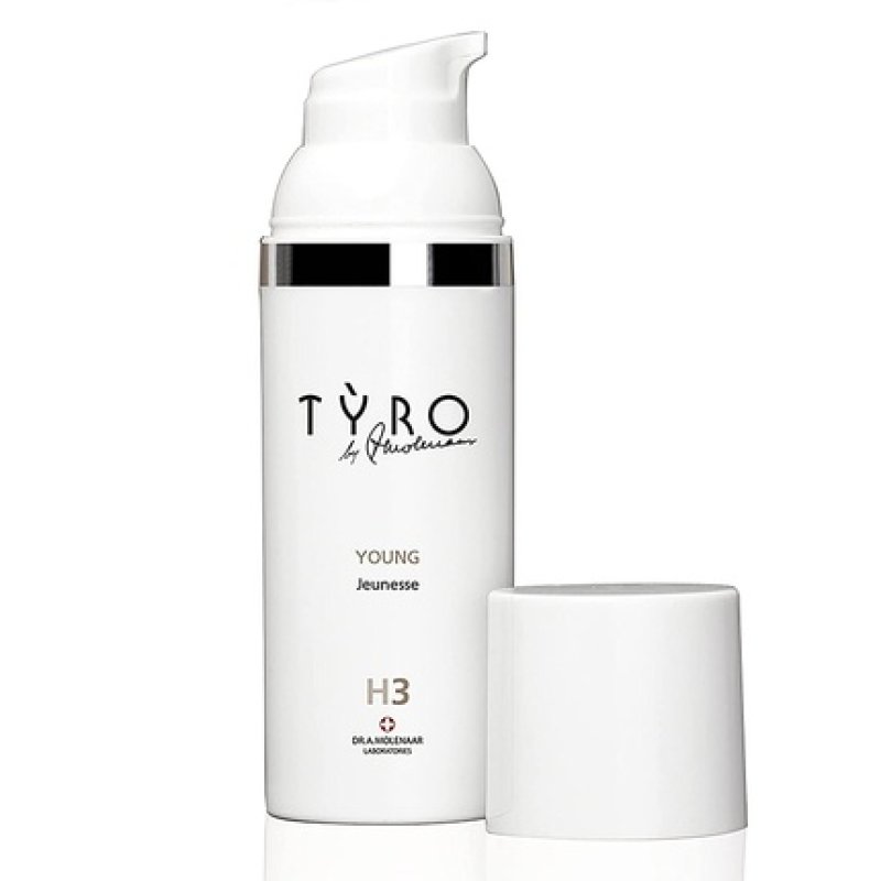 TYRO Young Cream Mild Hydrating Cream Helps Restore Natural Moisture Barrier 1.69 Oz