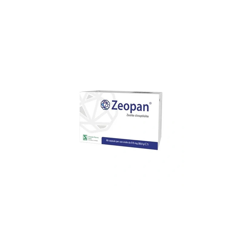 Schwabe Pharma Zeopan Medical Device for Bowel Disorders 60 Capsules