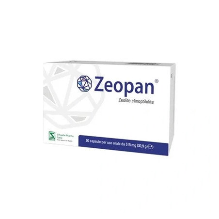 Schwabe Pharma Zeopan Medical Device for Bowel Disorders 60 Capsules
