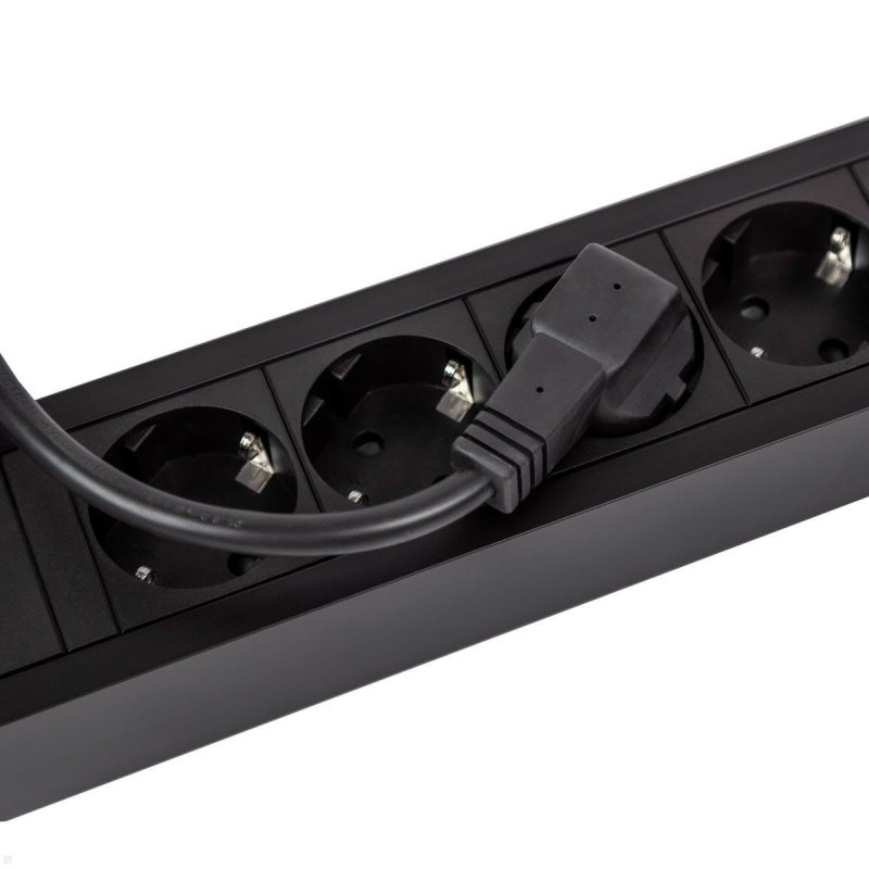 Bachmann PRIMO 2 power extension 2 m 6 AC outlet(s) Indoor Black