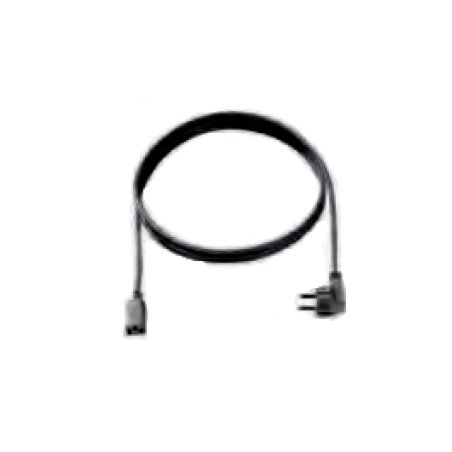 Bachmann 356.1721 câble électrique Noir 0,75 m Prise d'alimentation type F Coupleur C13