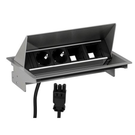 Bachmann 900.402 prise de courant 2x AC Gris