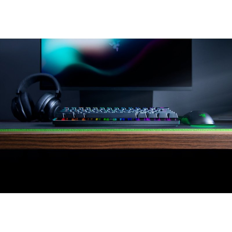 Razer RZ03-03391300-R3N1 keyboard Gaming USB RF Wireless Bluetooth QWERTY Norwegian Black
