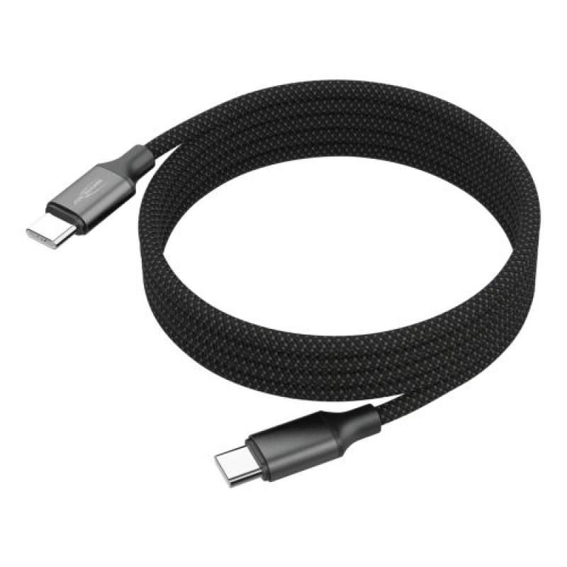 Ansmann 1700-0186 USB cable 1.2 m USB C Black