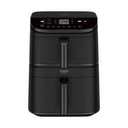 Cosori CAF-DC121-ADER Double 10,8 L Autonome Friteuse d’air chaud Noir