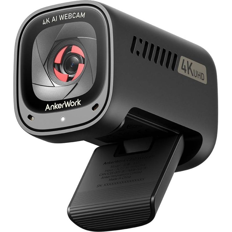 Anker - Work C310 Webcam - Black