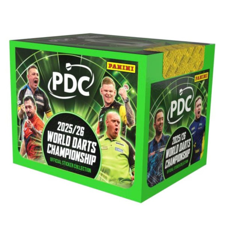 PDC World Darts Championship 2025/26 Stickers Box (36)