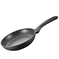 Royalty Line RL-BW30M: Marble Coated Cooking Wok Pan - 30cm