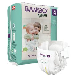 Bambo Nature Premium Eco Diapers Maxi Size 4 7-14 kg