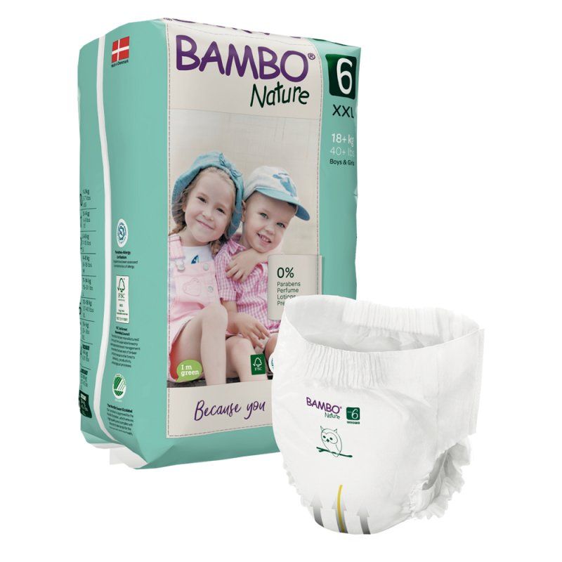 Bambo Nature 1000019259 couche jetable Garçon/Fille 6 18 pièce(s)