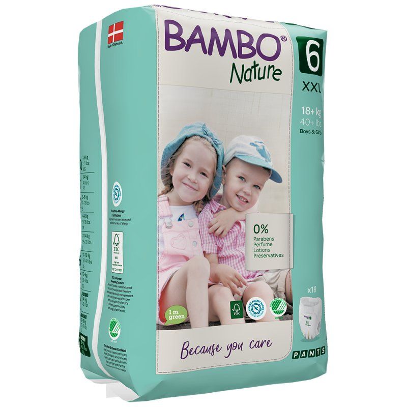 Bambo Nature 1000019259 couche jetable Garçon/Fille 6 18 pièce(s)