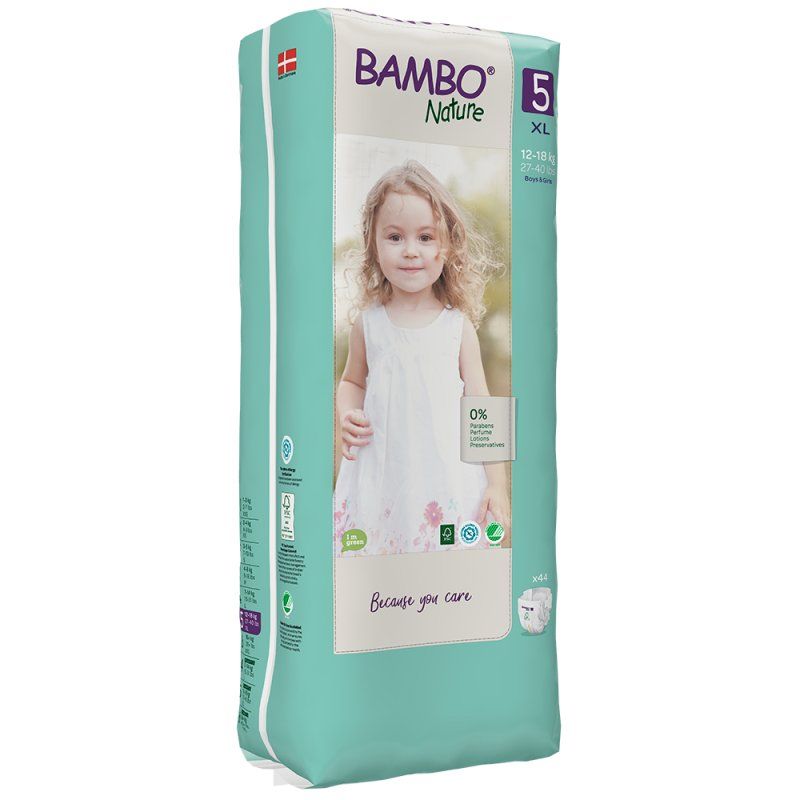 Bambo Nature 1000019265 couche jetable Garçon/Fille 5 44 pièce(s)