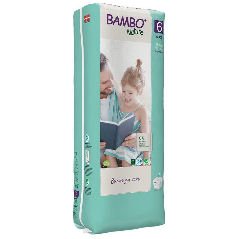 Bambo Nature 1000019266 disposable diaper Boy/Girl 6 40 pc(s)