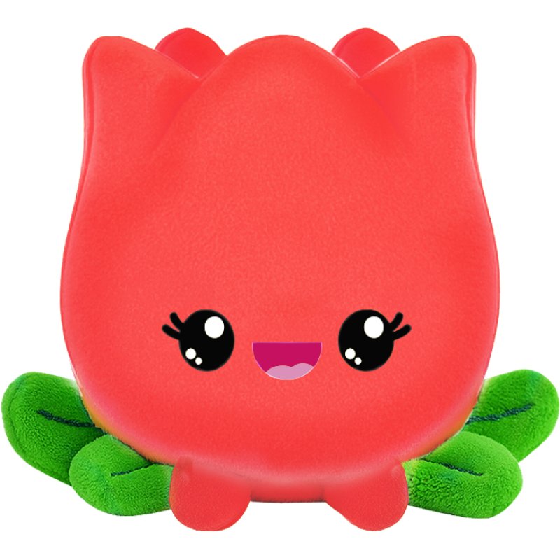 PLUSH WORLD - Yummis Flowers Tulip - Peluche 23cm