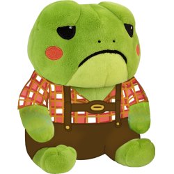 FROWNY FROGS - Pantalon en cuir - Peluche 25cm