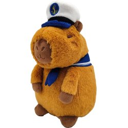 HUG A CAPYBARA - Capitaine - Peluche 23cm