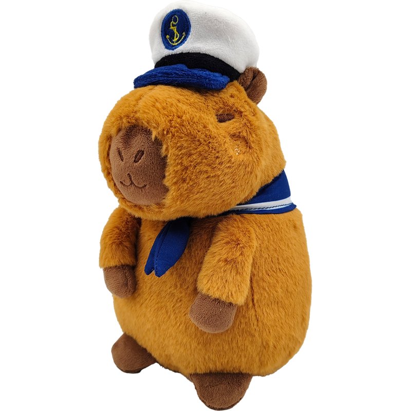 HUG A CAPYBARA - Capitaine - Peluche 23cm