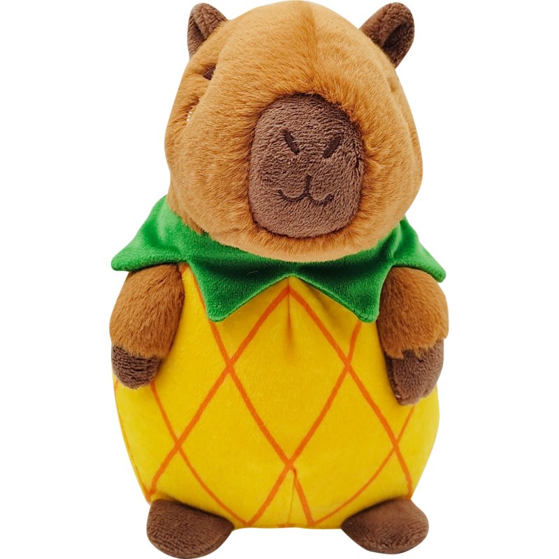 HUG A CAPYBARA - Capybara Ananas - Peluche 23cm