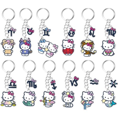 HELLO KITTY - Porte-clé (Display 12 Pcs)