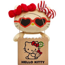 HELLO KITTY - Hello Kitty "Summer Days Glasses" - Peluche 24cm