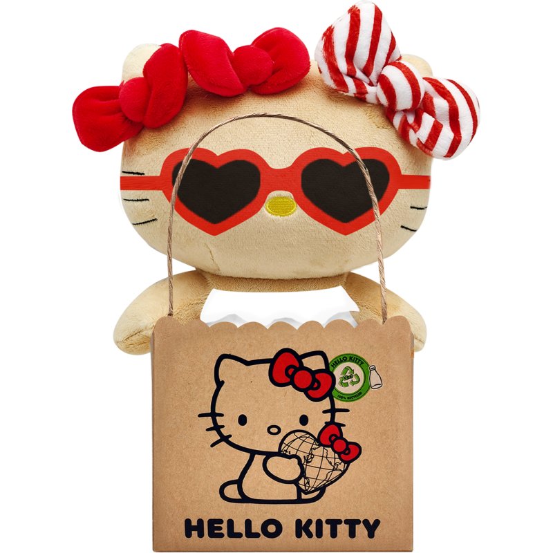 HELLO KITTY - Hello Kitty "Summer Days Glasses" - Peluche 24cm