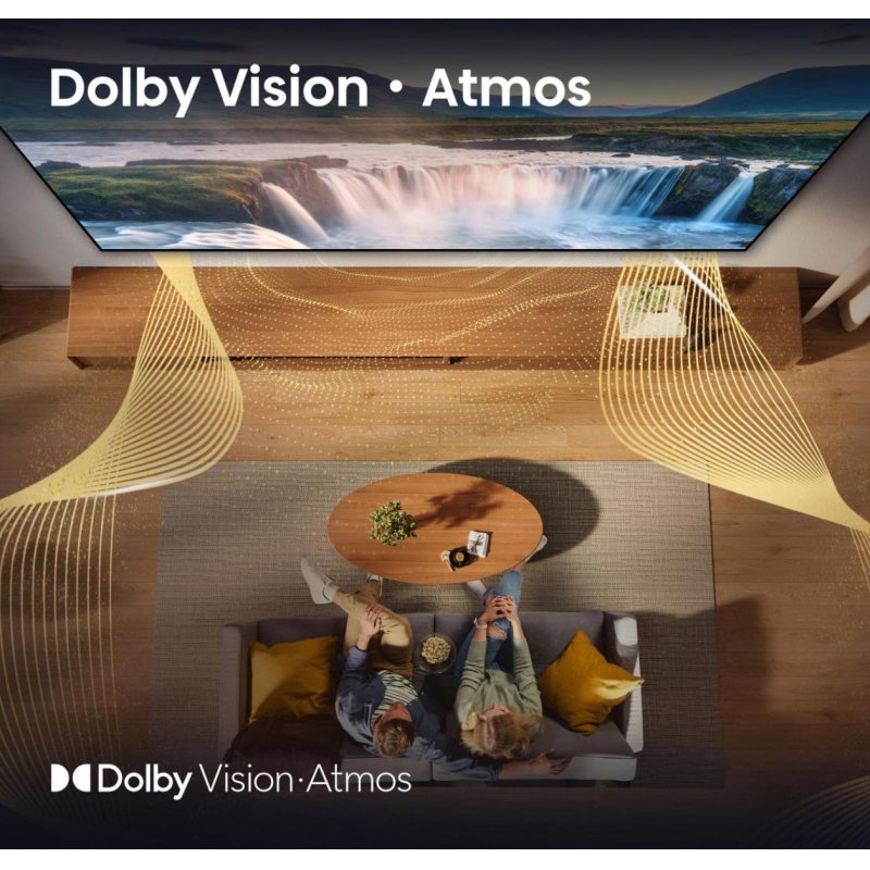 Hisense 43A7Q 109.2 cm (43") 4K Ultra HD Smart TV Wi-Fi Black 275 cd/m²