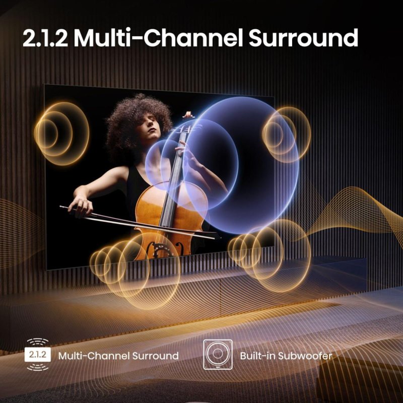 Hisense 55U7Q PRO 139,7 cm (55") 4K Ultra HD Smart TV Wifi Noir 500 cd/m²