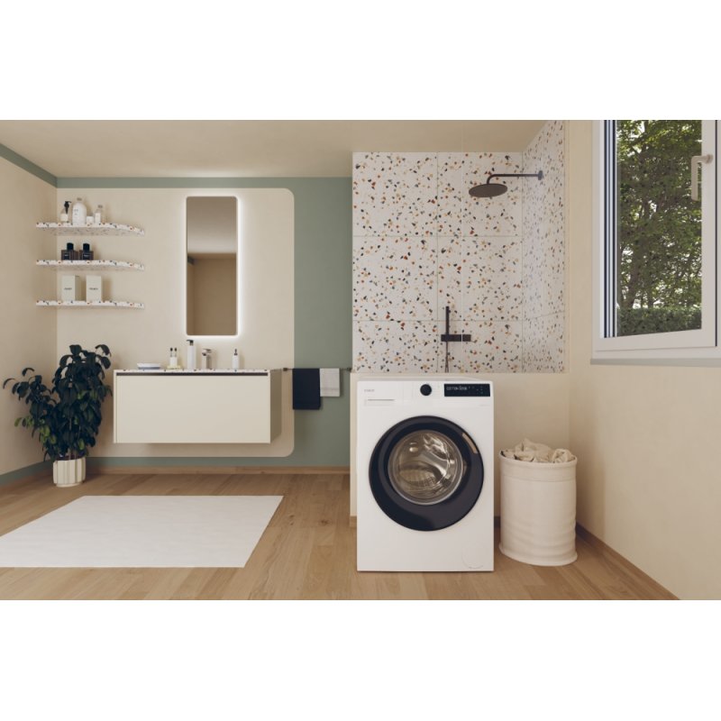 Lave-linge hublot, Pose Libre, 9 kg, Vitesse d'essorage max. (tr/min) 1 *