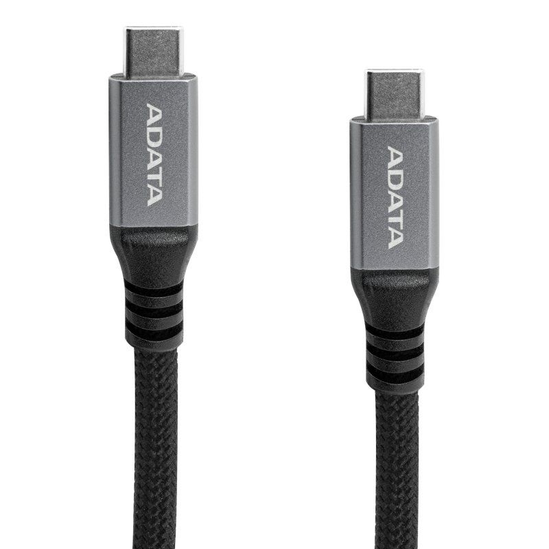ADATA USB Cable Magnetic (C-to-C) black 1m Alu/Nylon