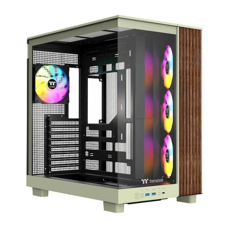 Midi Thermaltake View 380 XL WS ARGB Matcha Green