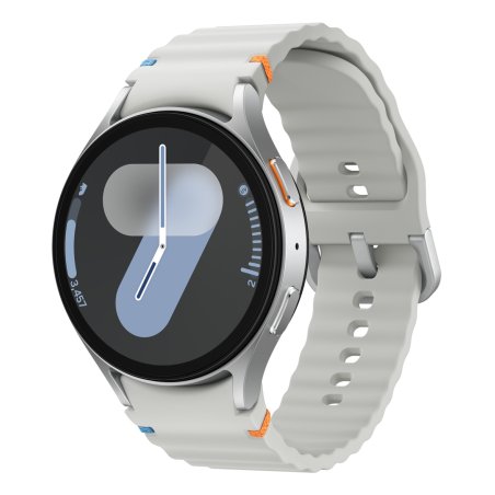 Samsung Galaxy Watch7 3.81 cm (1.5") AMOLED 44 mm Digital 480 x 480 pixels Touchscreen 4G Silver Wi-Fi GPS (satellite)
