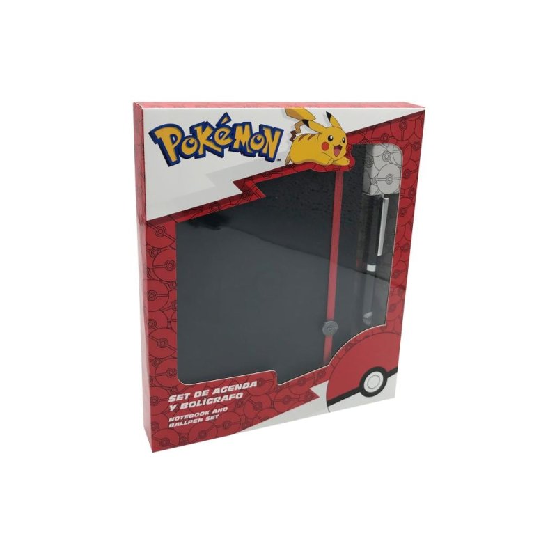 POKEMON - Pokéball - Pack Notebook Stylo-Bille