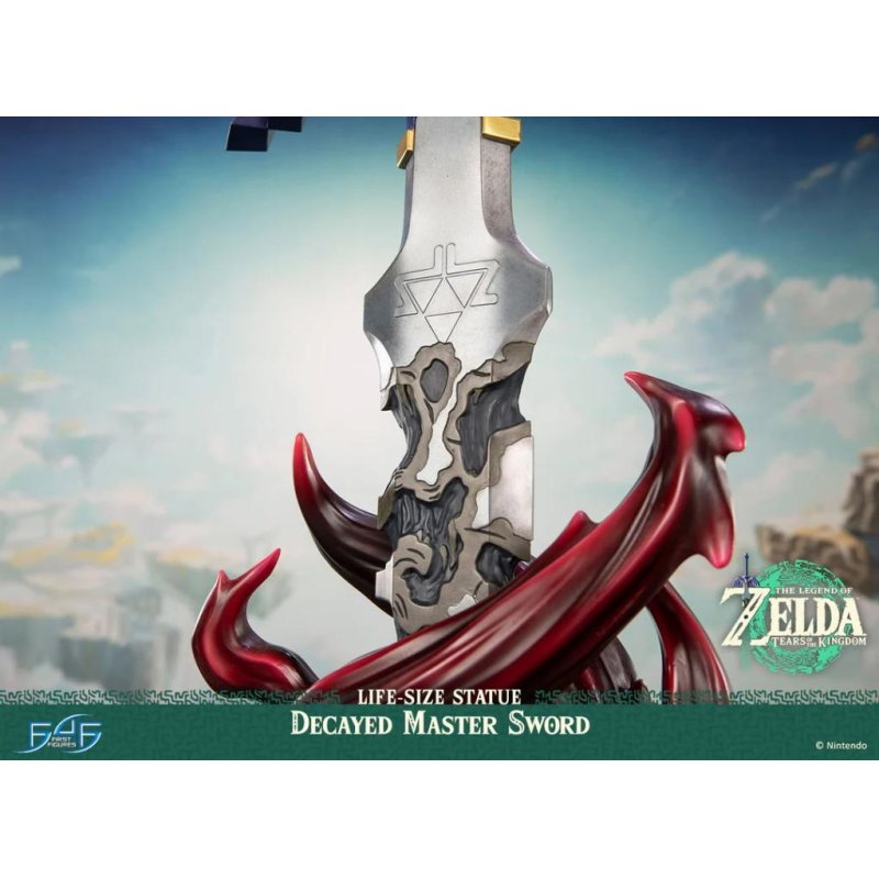 ZELDA TEARS OF THE KINGDOM - Decayed Master Sword - Statuette 1/1 71cm
