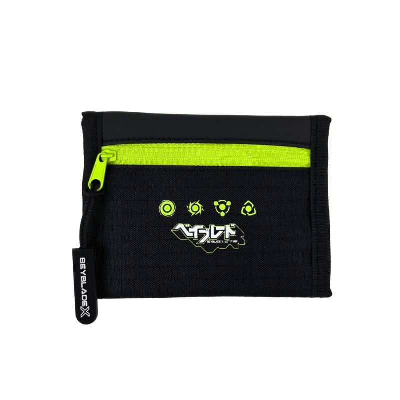 BEYBLADE X - Portefeuille 'Glow in The Dark'