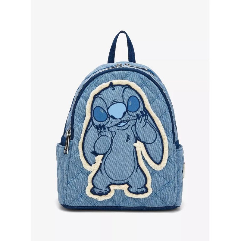 DISNEY - Stitch "Denim" - Mini Sac à Dos Loungefly 'Exclusive'