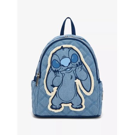 DISNEY - Stitch "Denim" - Mini Sac à Dos Loungefly 'Exclusive'