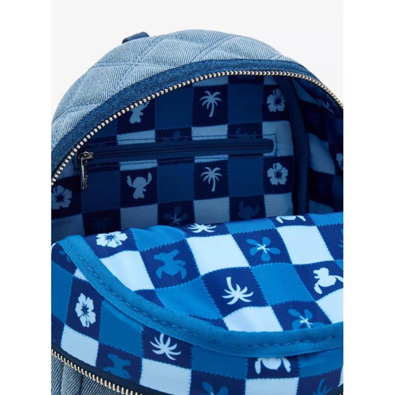 DISNEY - Stitch "Denim" - Mini Sac à Dos Loungefly 'Exclusive'