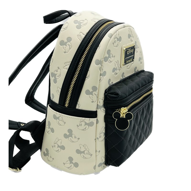 DISNEY - Minnie et Mickey - Mini Sac à Dos LoungeFly 'Eclusive Ed'