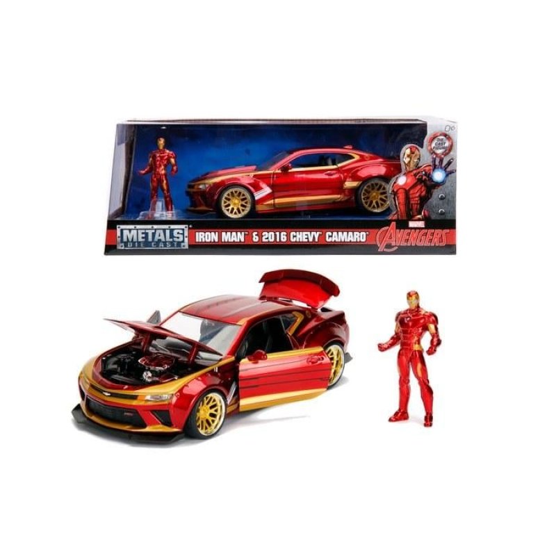 MARVEL - Iron Man - 2016 Chevy Camaro SS - 1:24