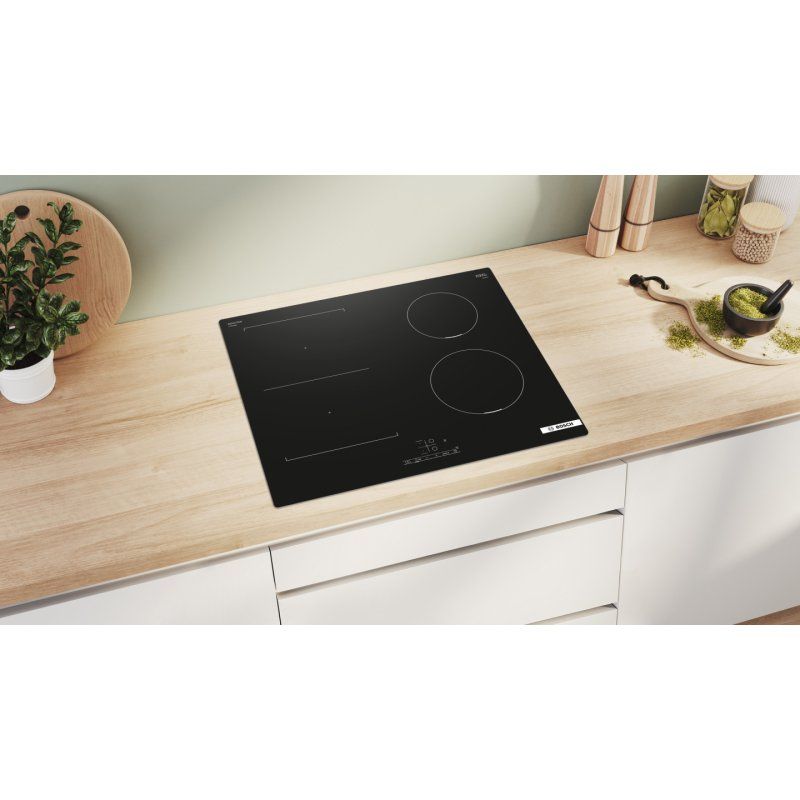 Bosch Serie 4 PVS611BB6E hob Black Built-in 60 cm Zone induction hob 4 zone(s)