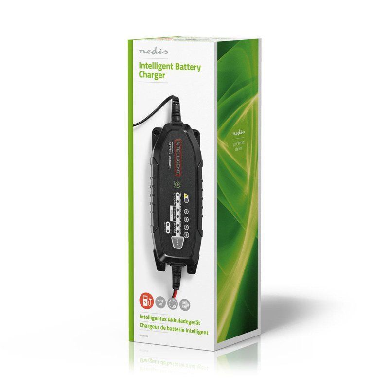 Chargeur de batterie plomb acide 6 / 12 / 12.8 V DC | 3.8 A *