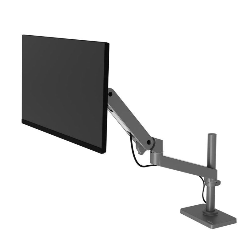 LX PRO ARM SINGLE DISPLAY TALL POLE GROMMET MOUNT DIG